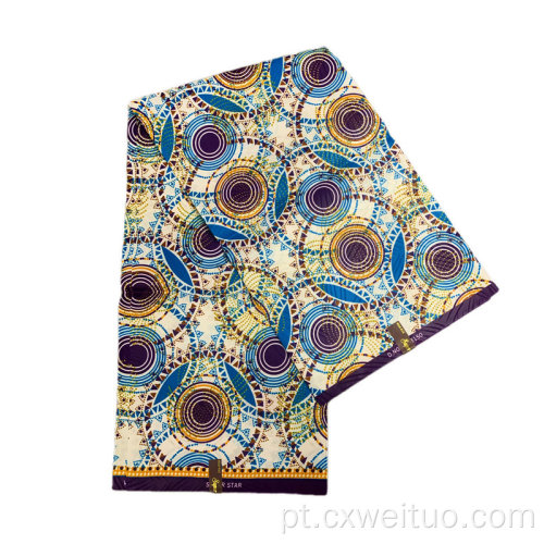 tecidos têxteis de poliéster africanos
